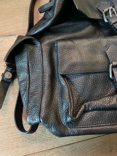 Women's bag backpack Clarks Genuine leather black colour Brand new