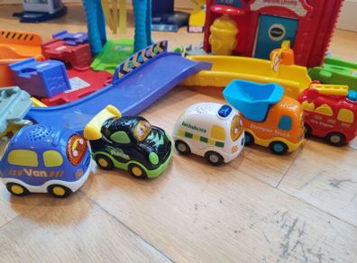 V-Tech Toot Toot cars