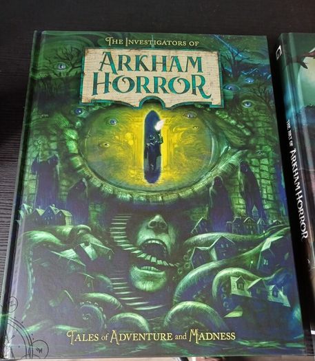 Arkham Horror books (including rare Investigator book)