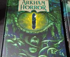 Arkham Horror books (including rare Investigator book)