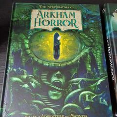 Arkham Horror books (including rare Investigator book)