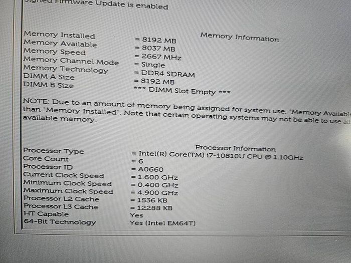 Dell Latitude 5410 , i7