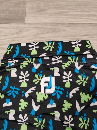 FootJoy FJ Patterned Golf Polo Shirt Mens XL