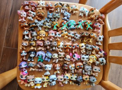 Littlest Pet Shop figures cats dogs