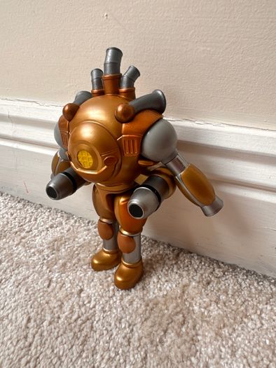 Roblox Goliath Dungeon Quest Fusion Throwdown Robot Action Figure approx. 12 cm. Used Please see photos