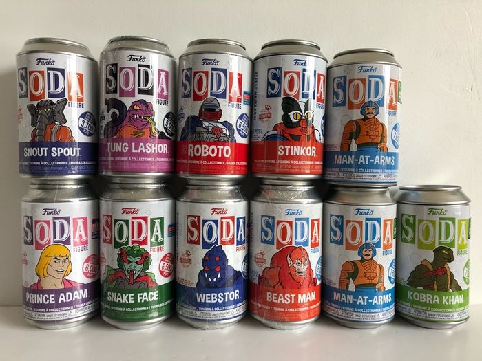 Funko Masters of the Universe Sodas (Various Prices)