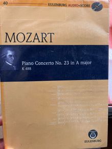 Mozart piano concerto no. 23 in A Major