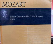 Mozart piano concerto no. 23 in A Major