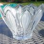 Stunning Lalique style vase, no damage. D18 Image 3