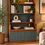 Mid century Nathan waterfall bookcase Image 8