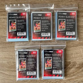 5x Packs of 100 Ultra Pro Card Penny Sleeves for Pokemon Magic Plastic Protect TCG Cards