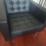 Pair of Leather Armchairs Image 5
