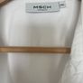 MSCH Crisp White Cotton Ladies Shirt size M/L Image 2