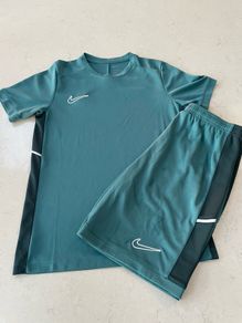 Teal Nike boys tshirt and shorts