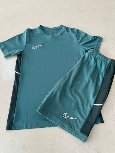 Teal Nike boys tshirt and shorts