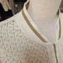 cream and gold cardigan Image 2