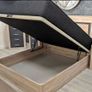 Oak Ottoman Storage Bed Stylish Space, King size Image 2