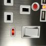Single Gang Brushed Stainless Steel UK Mains 3 Pin Plug Power Socket With USB Charging Ports and Neons! Image 5