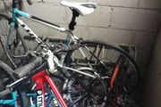 mountain bikes