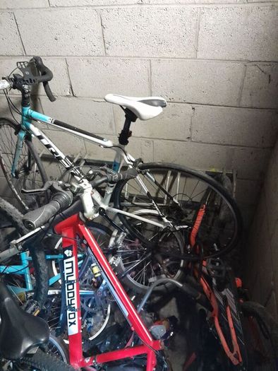 mountain bikes