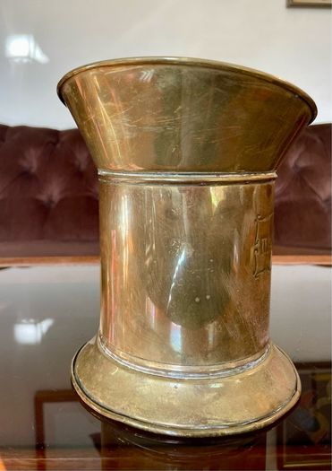 Antique Dutch Melkkan Brass Milk Can Vintage Decoration Authentic Brass Milk Can