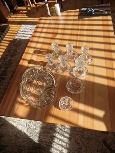set of crystals