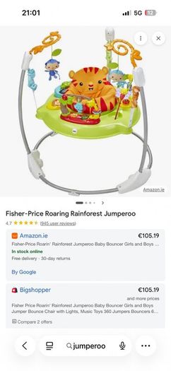 Fisher-Price Roaring Rainforest Jumperoo