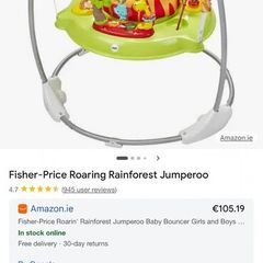 Fisher-Price Roaring Rainforest Jumperoo