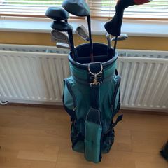 Set of Golf clubs and bag