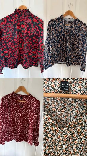 floral bundle 5 dresses 4 tops