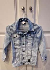 DKNY Girl denim jacket size 8y