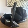 Cybex cloud T I-size in sepia black plus fabric. Image 2