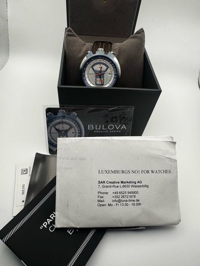 BULOVA Parking Meter chronograph