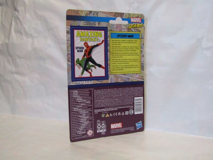 Marvel Legends Retro Kenner Spider-Man Action Figure Retro Series 3.75 inches 9.5cm MOC Mint On Card