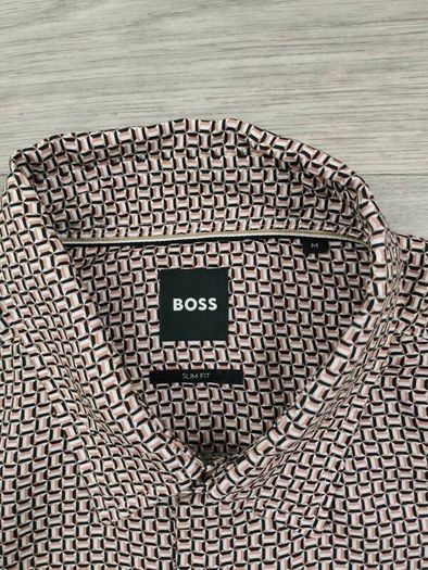 Hugo Boss Patterned Shirt Mens Medium