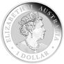 2022 Australia 1 Dollar 1 oz Silver Bullion Coin - Australian Brumby Horse (In Capsule) Image 2