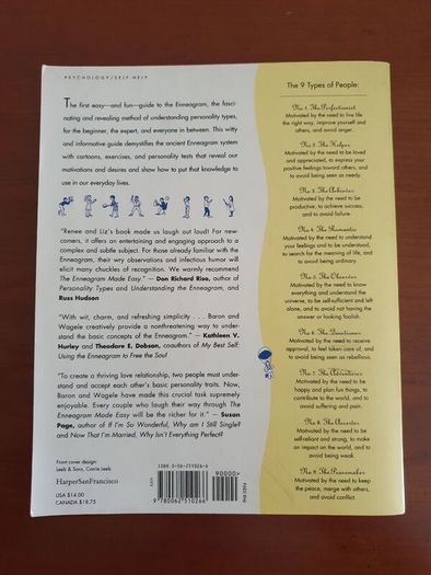 The Enneagram Made Easy by Renee Baron & Elizabeth Wagele.
