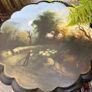 Victorian Hand Painted Papier mache table Image 3