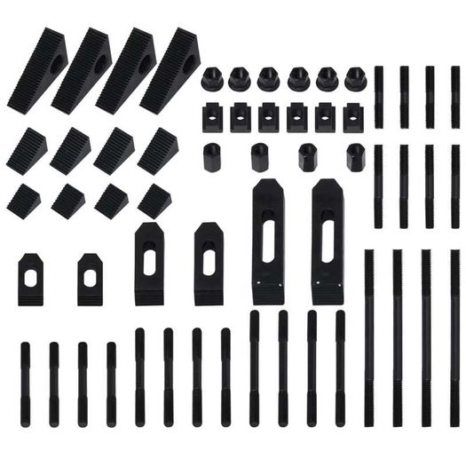 58 Pieces Clamping Set Steel T Slot M14