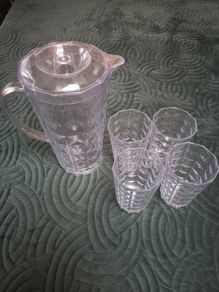 Plastic Jug 4 glasses