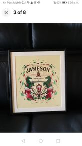 Jameson Whiskey Rare signed print