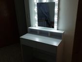 Dressing Table with Mirror and Bulbs FREE DELIVERY NATIONWIDE