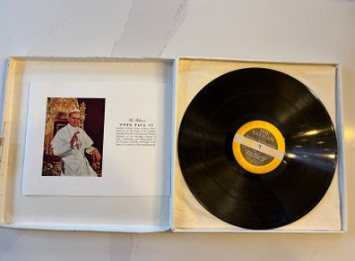 Rare Papal Memorabilia - Album Box Set and Limited Edition Plates