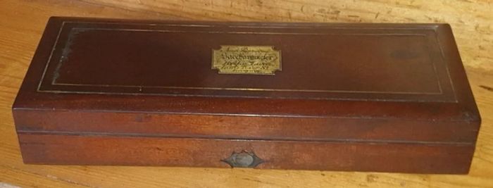 Antique Mahogany Box - 19th Century