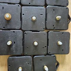 clock mechanisms ( various 10 pcs)