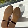 Girls Rose Gold Glitter Occasion Shoes Image 4