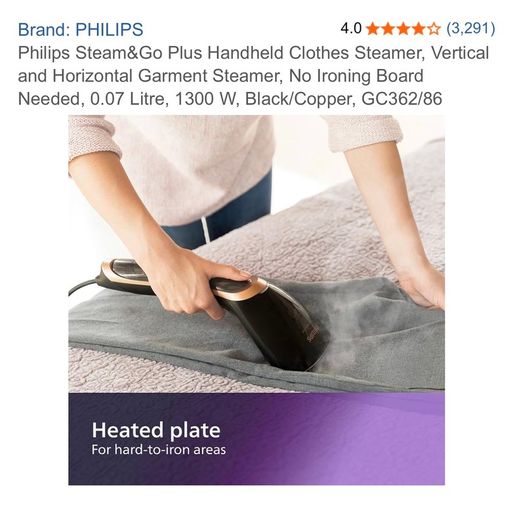 Handheld Clothes Steamer