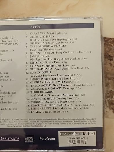 And They Danced The Night Away 4CD Boxset - 72 Pure Disco Classics From The 70s & 80s
