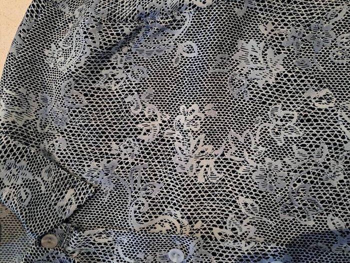 Basler silk blue Shirt M stunning