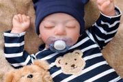 FREE EXPRESS SHIPPING Reborn Babies - 17 Inches Handmade Lifelike Baby Dolls Boy Soft Cloth Body, Like a Real Baby